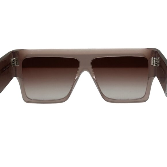 Women's Sunglasses, CELINE 60mm Flat Top Gradient Sunglasses - Picture 2 of 6